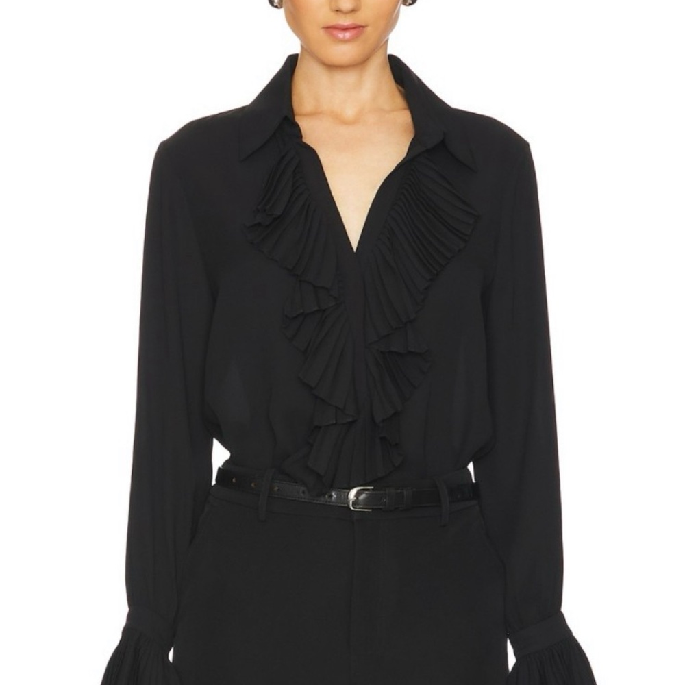 Alexis Thelo blouse in Black NWOT